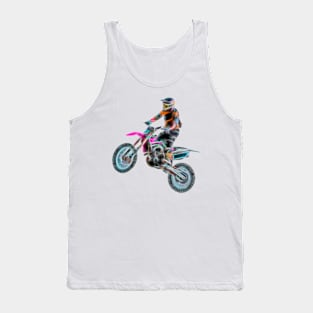 Glow Stunt Rider Tank Top